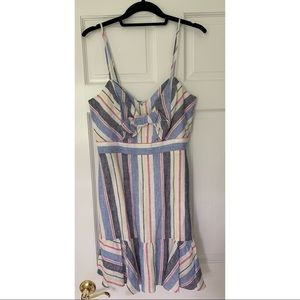 🆕 Parker Linen Striped Dress